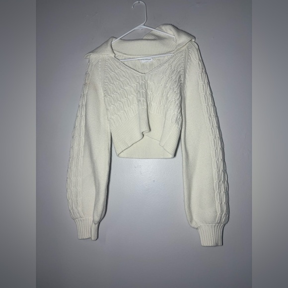 LOVERS AND FRIENDS Mel cable knit sweater size M - Picture 5 of 8